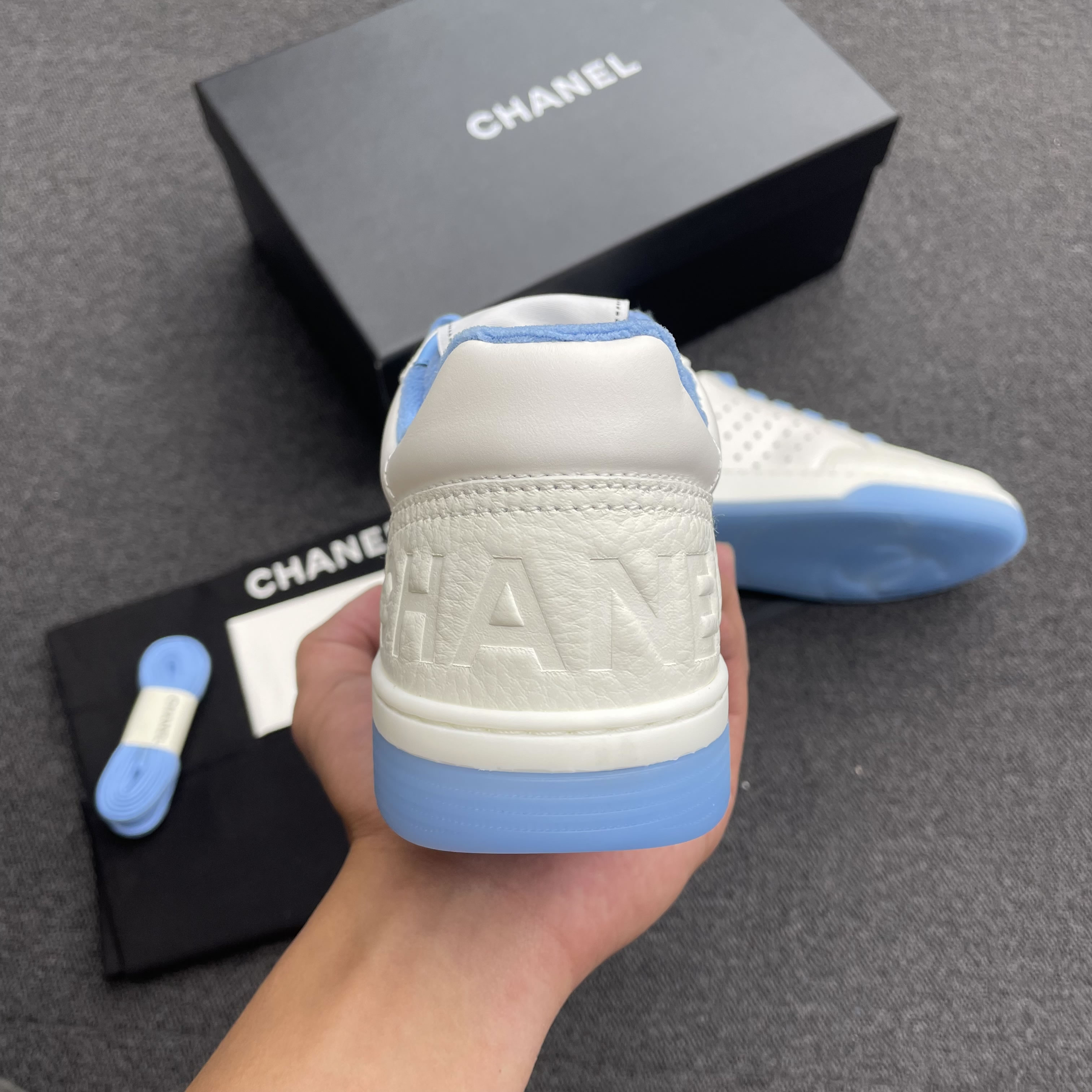 Chanel 22p Trainer White Black Burgundy Light Pink Blue (14) - www.kitistry.com Chanel 22p Trainer White Black Burgundy Light Pink Blue (14) - www.kitistry.com
