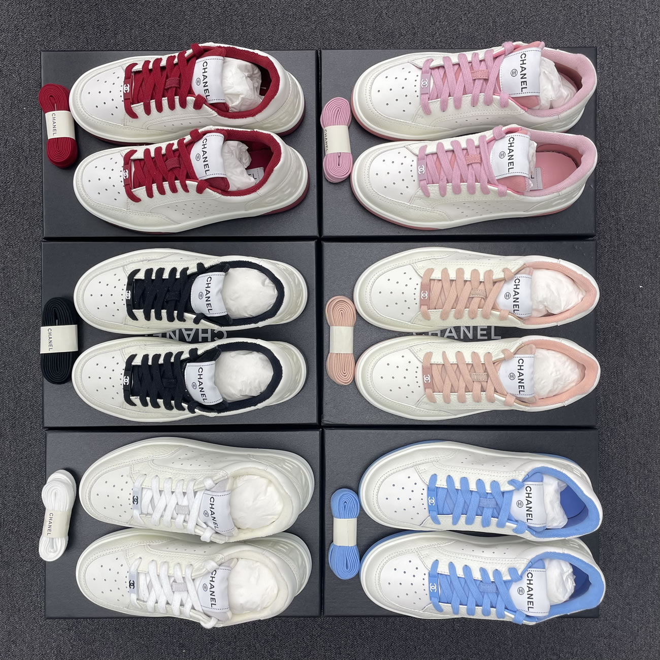 Chanel 22p Trainer White Black Burgundy Light Pink Blue (24) - www.kitistry.com Chanel 22p Trainer White Black Burgundy Light Pink Blue (24) - www.kitistry.com