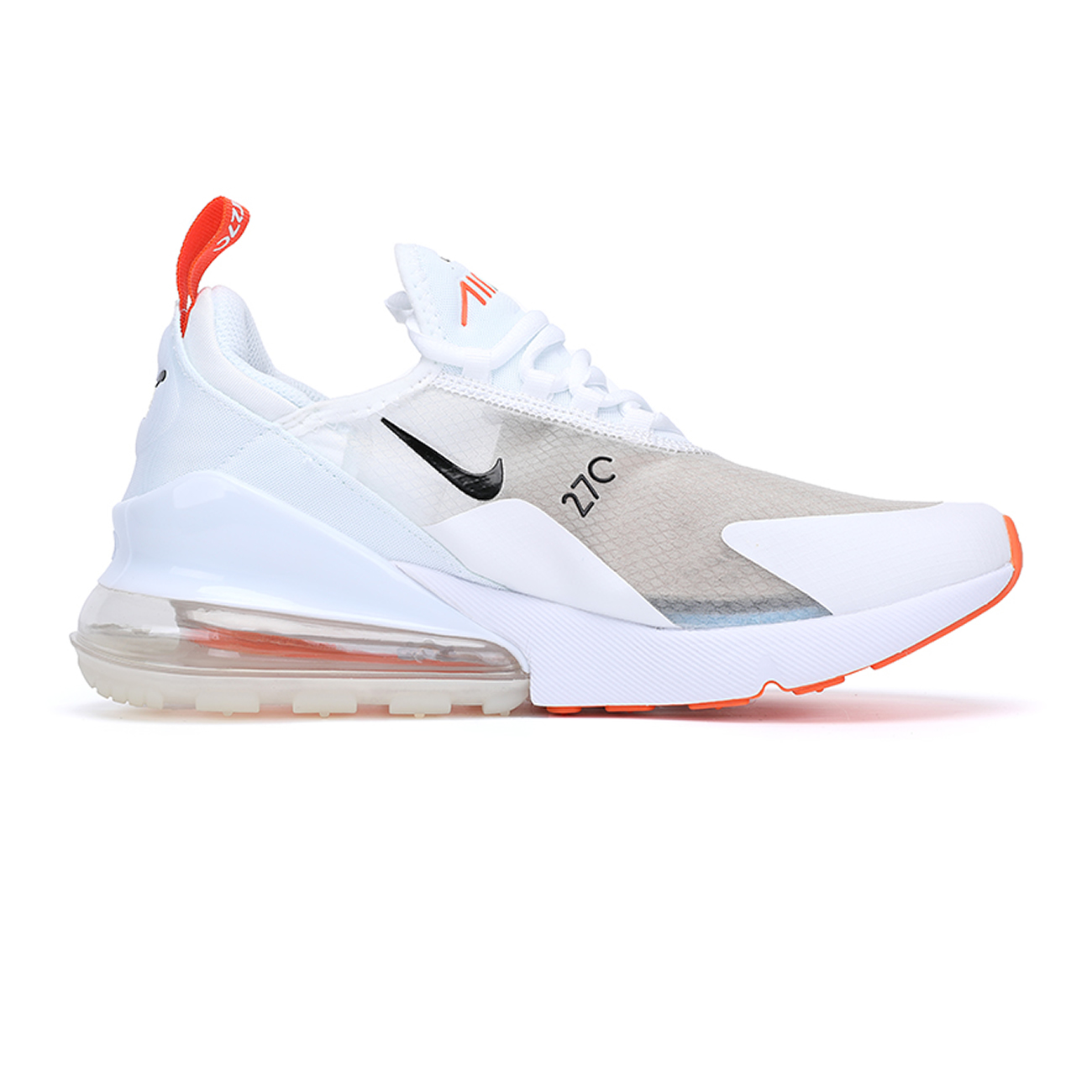 Nike Air Max 270 White Orange (5) - www.kitistry.com