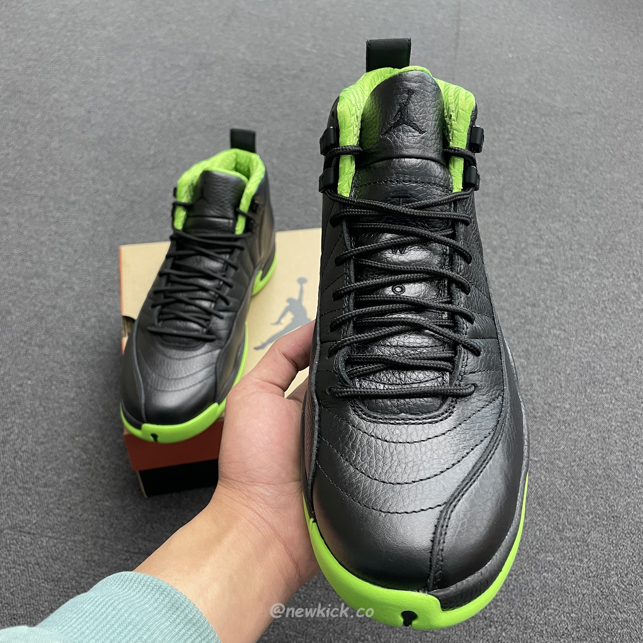 Air Jordan 12 Retro Black Green 280days Of Flight (1) - www.kitistry.com