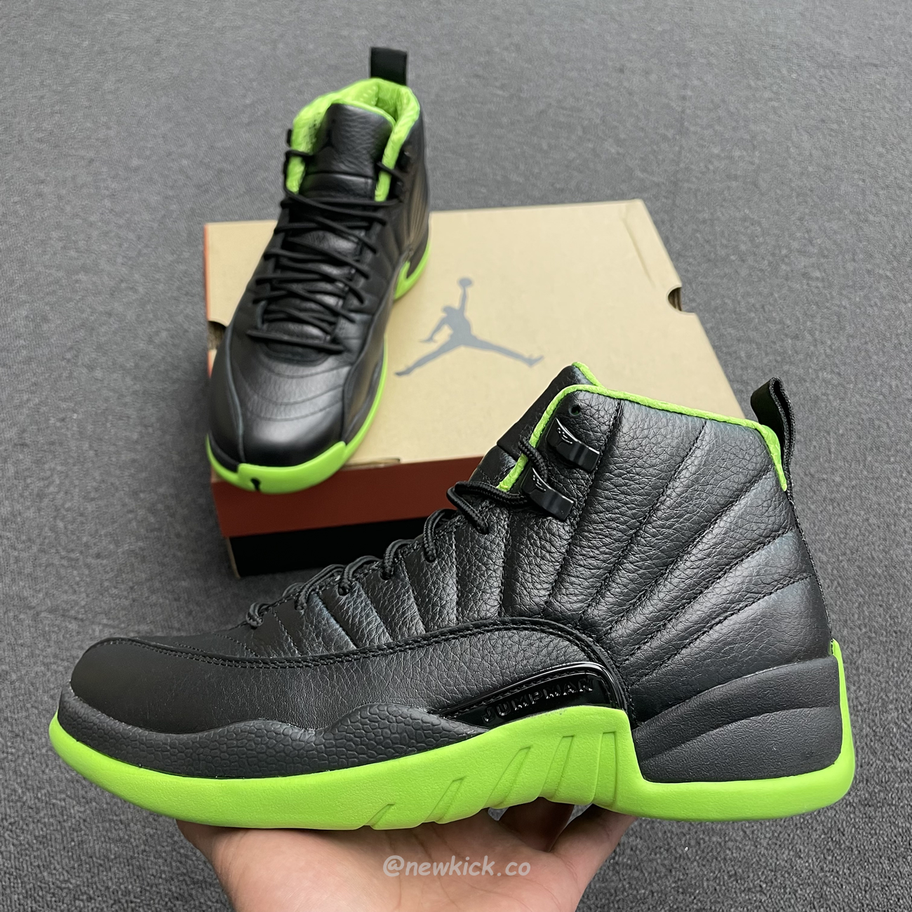 Air Jordan 12 Retro Black Green 280days Of Flight (4) - www.kitistry.com