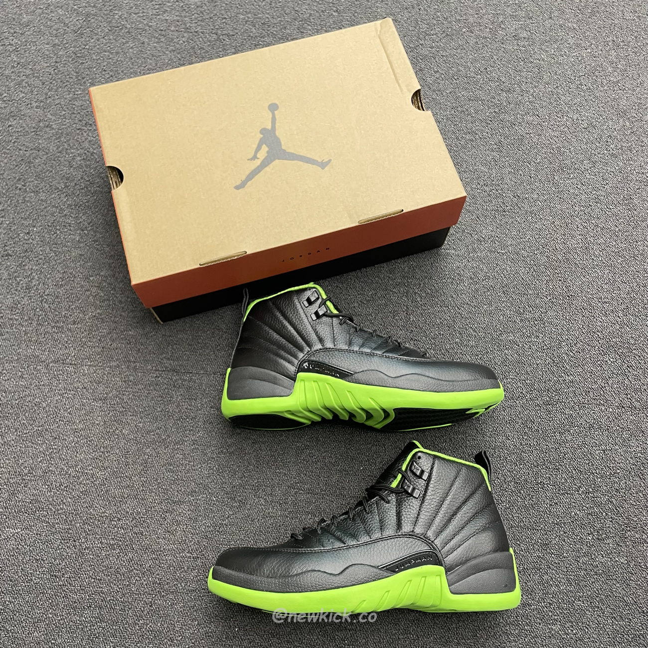 Air Jordan 12 Retro Black Green 280days Of Flight (6) - www.kitistry.com