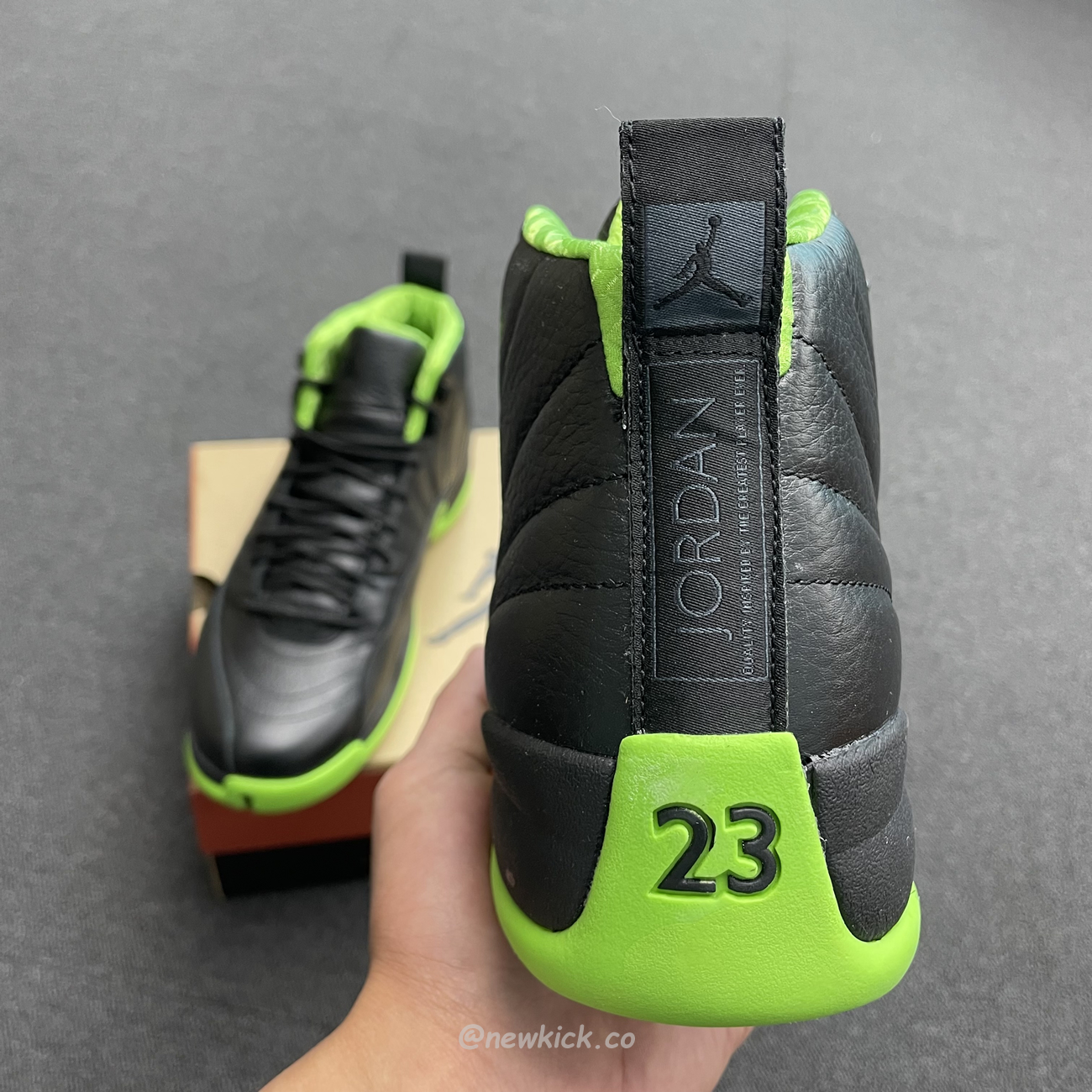 Air Jordan 12 Retro Black Green 280days Of Flight (7) - www.kitistry.com