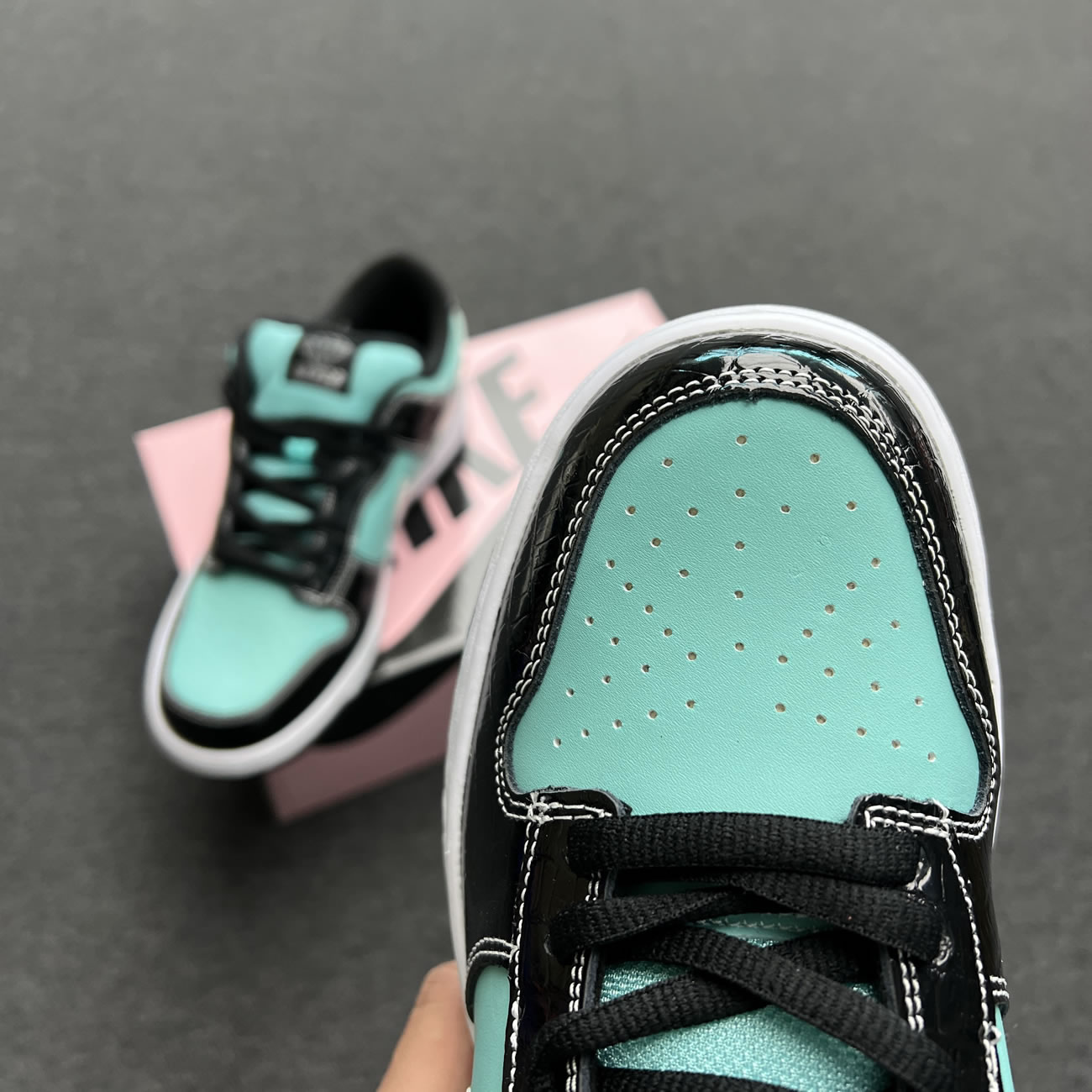 Nike Sb Dunk Low Diamond Supply Co. Aqua Blue 304292 402 (10) - www.kitistry.com