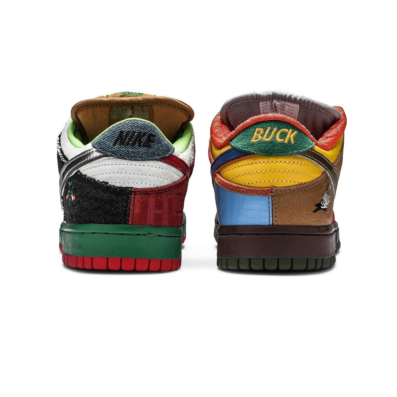 Nike Sb Dunk Low What The Dunk 318403 141 (4) - www.kitistry.com