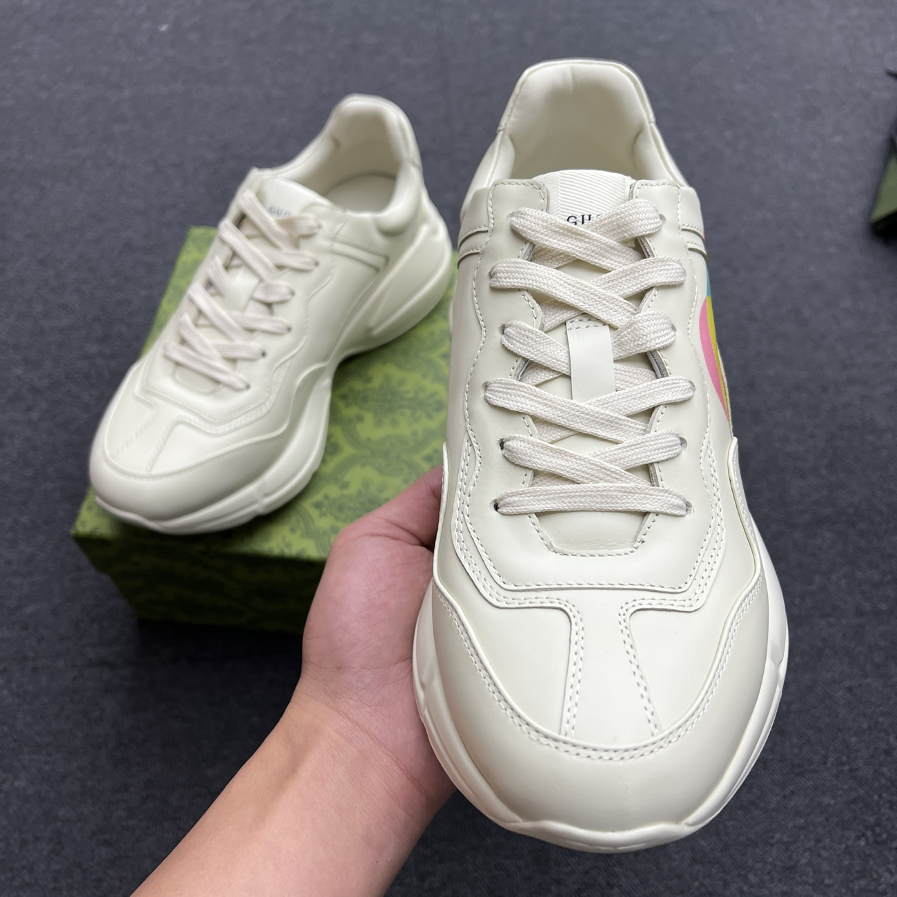 Gucci Rhyton Gg Logo W 386750 A3830 1818 (2) - www.kitistry.com