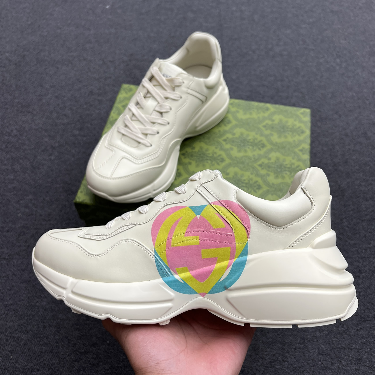Gucci Rhyton Gg Logo W 386750 A3830 1818 (3) - www.kitistry.com