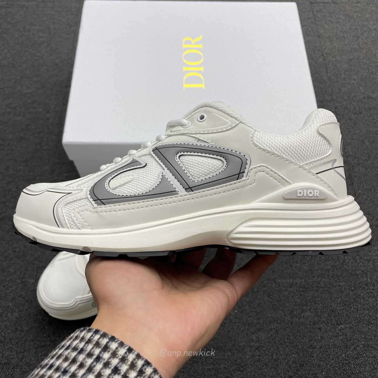 Dior B30 Microfiber Mesh White Grey 3sn279zndh000 (6) - www.kitistry.com Dior B30 Microfiber Mesh White Grey 3sn279zndh000 (6) - www.kitistry.com