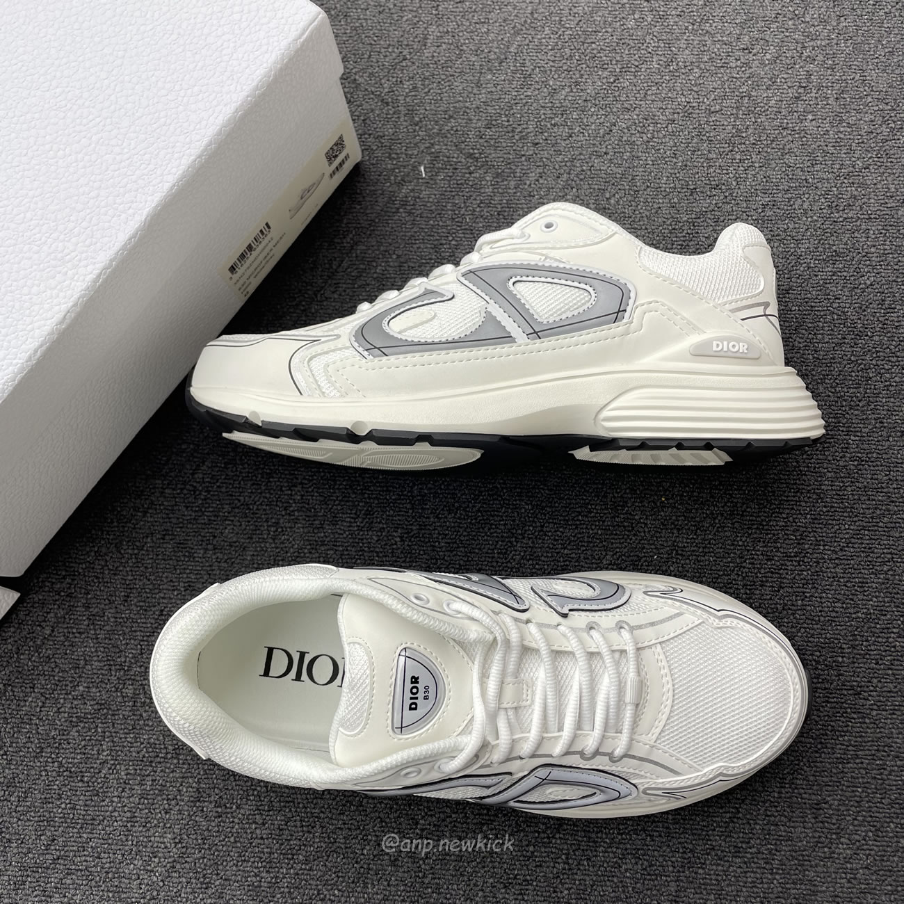 Dior B30 Microfiber Mesh White Grey 3sn279zndh000 (8) - www.kitistry.com Dior B30 Microfiber Mesh White Grey 3sn279zndh000 (8) - www.kitistry.com