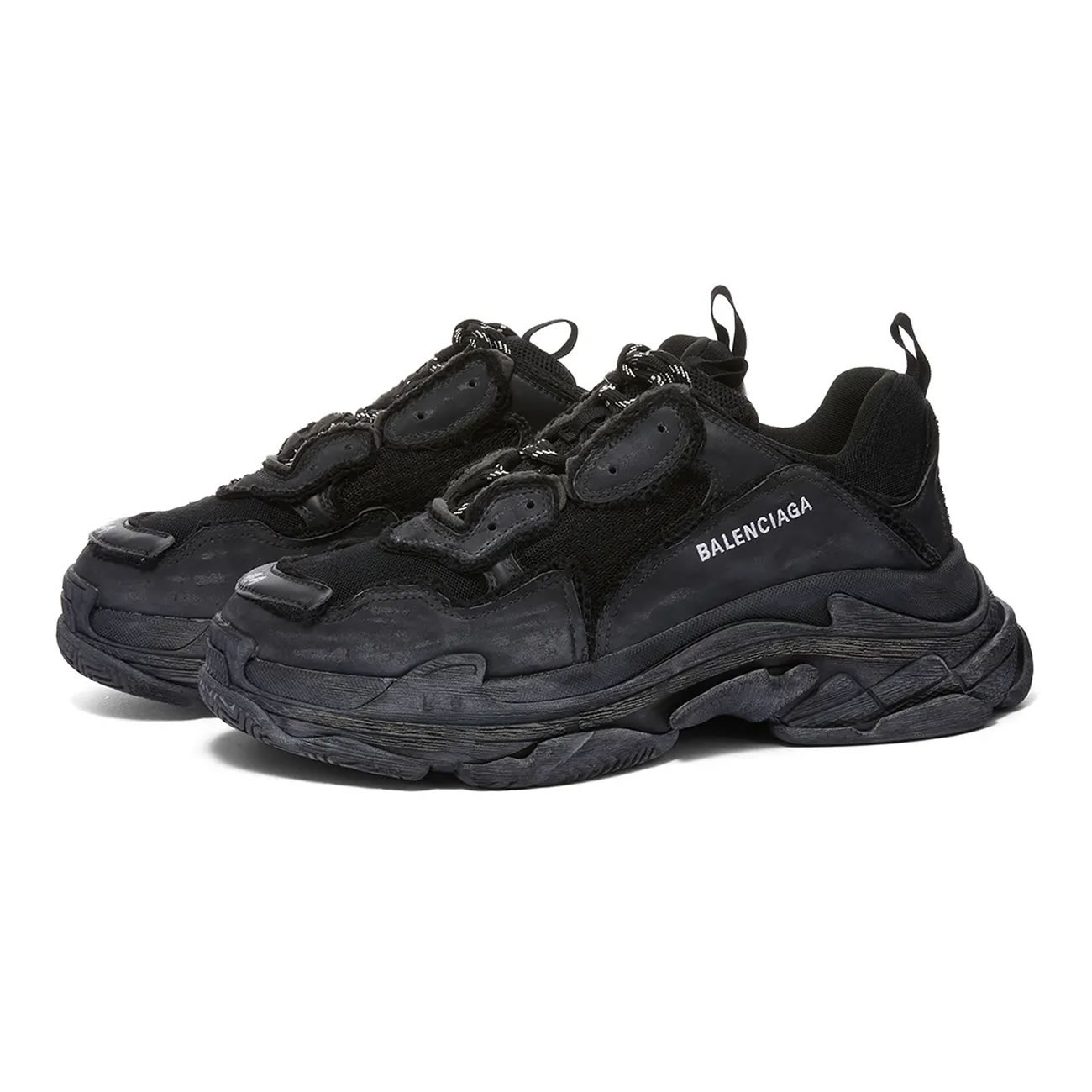 Balenciaga Triple S Triple Black 2018 Reissue Pre Distressed 512176 W09o1 1000 (10) - www.kitistry.com Balenciaga Triple S Triple Black 2018 Reissue Pre Distressed 512176 W09o1 1000 (10) - www.kitistry.com