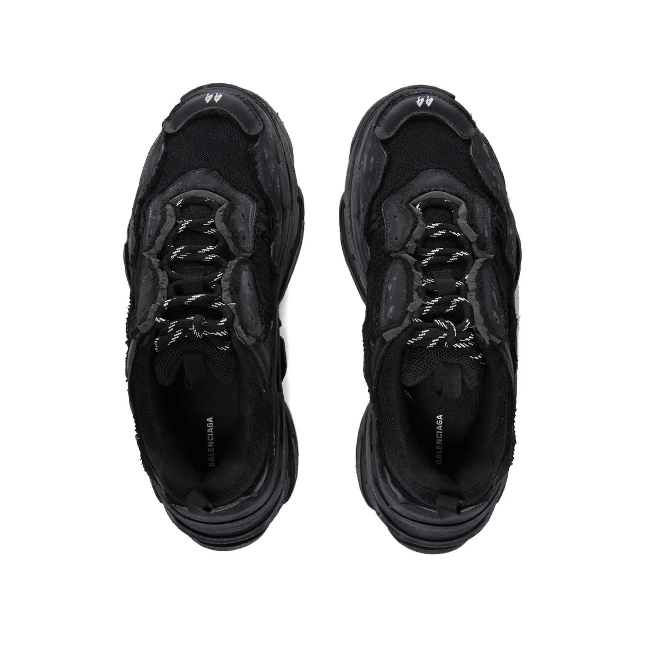 Balenciaga Triple S Triple Black 2018 Reissue Pre Distressed 512176 W09o1 1000 (9) - www.kitistry.com Balenciaga Triple S Triple Black 2018 Reissue Pre Distressed 512176 W09o1 1000 (9) - www.kitistry.com
