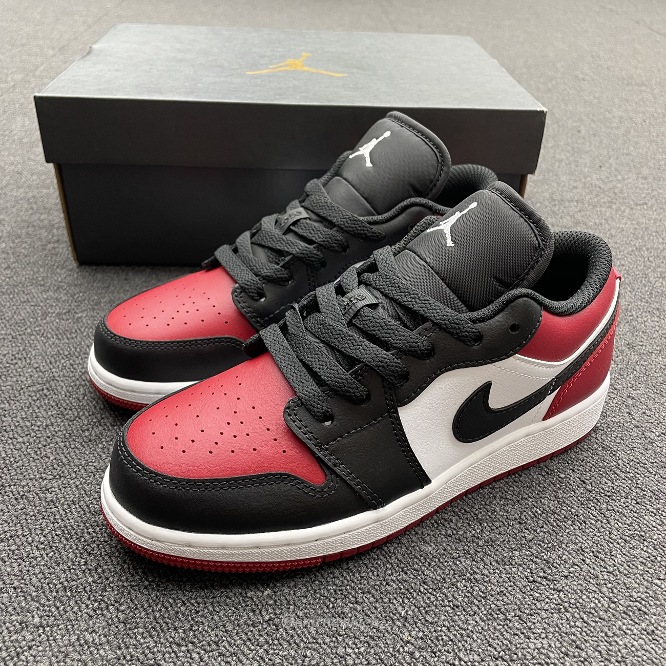 Air Jordan 1 Low Bred Toe Gs 553560 612 (3) - www.kitistry.com Air Jordan 1 Low Bred Toe Gs 553560 612 (3) - www.kitistry.com