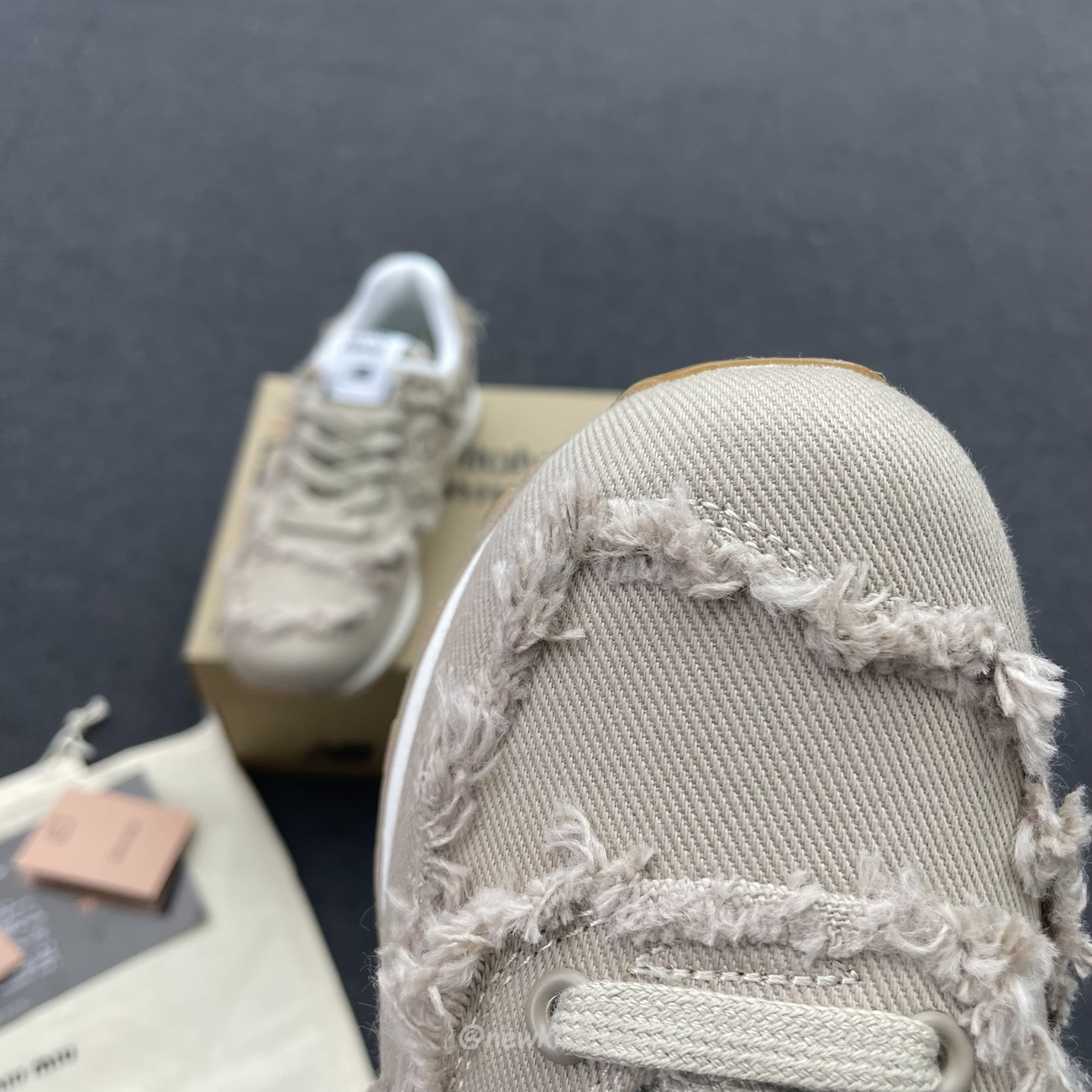New Balance 574 Miu Miu Denim Colonial Beige (8) - www.kitistry.com