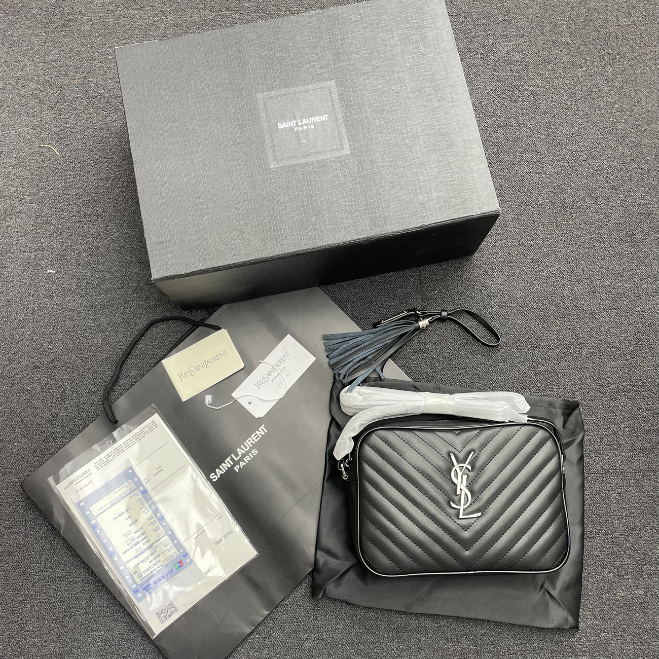 Saint Laurent Lou Crossbody Bag Quilted Black 612544dv7041242 (6) - www.kitistry.com Saint Laurent Lou Crossbody Bag Quilted Black 612544dv7041242 (6) - www.kitistry.com