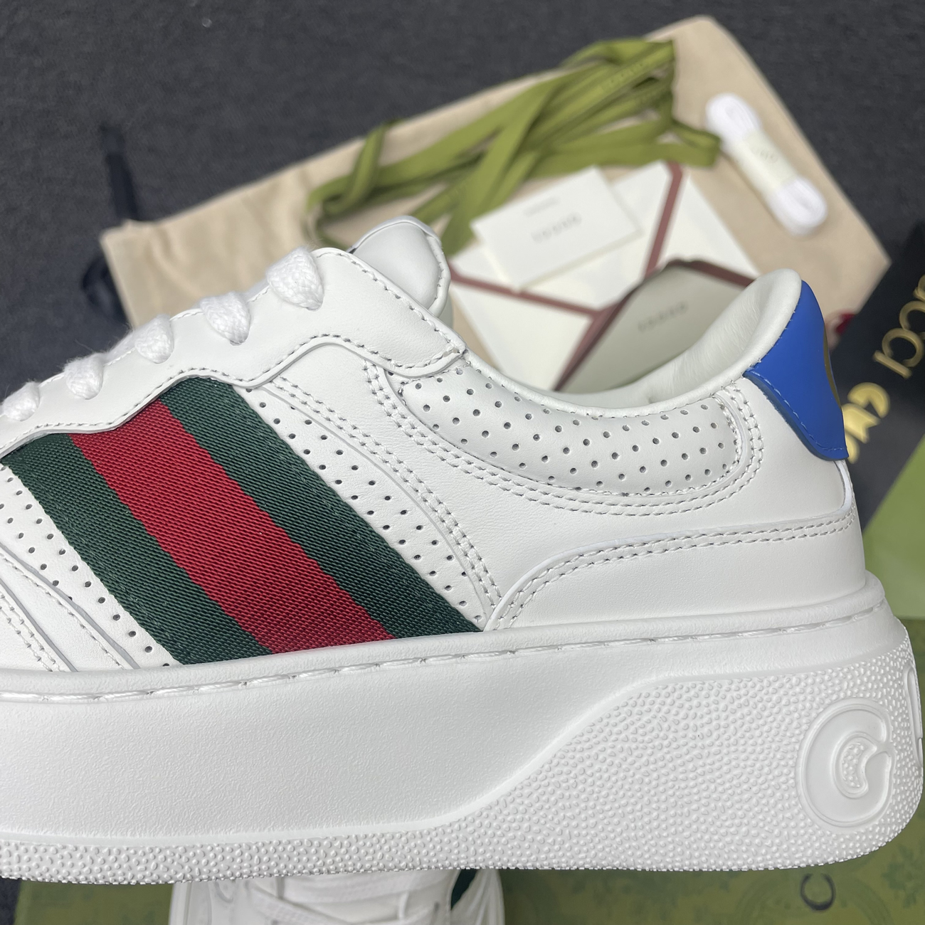 Gucci Gg Tennis Calf 669582 1xl10 1000 (15) - www.kitistry.com