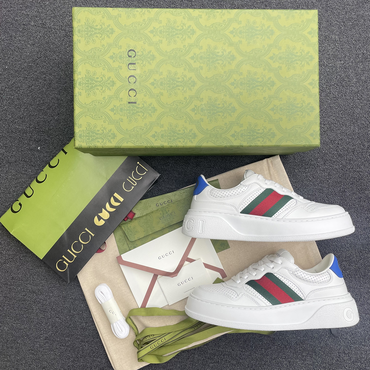 Gucci Gg Tennis Calf 669582 1xl10 1000 (18) - www.kitistry.com