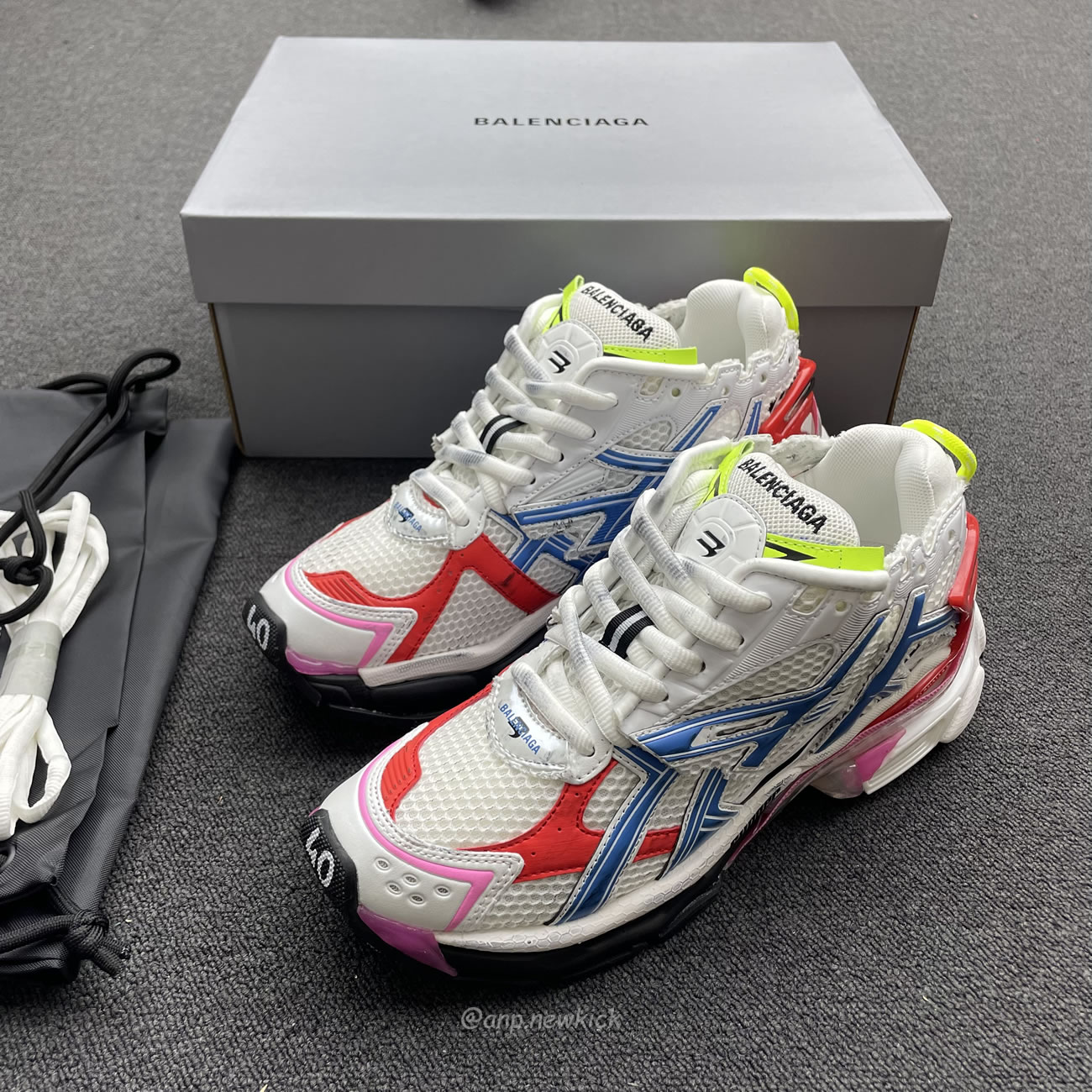 Balenciaga Multicolor Mesh Rubber White 677403 W3rb6 9645 (5) - www.kitistry.com Balenciaga Multicolor Mesh Rubber White 677403 W3rb6 9645 (5) - www.kitistry.com