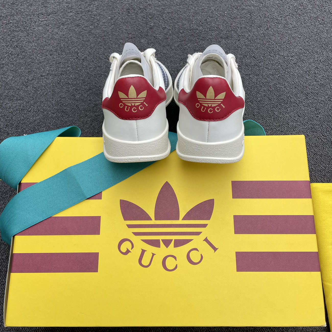 Adidas X Gucci Gazelle White 707847utt109060 (9) - www.kitistry.com