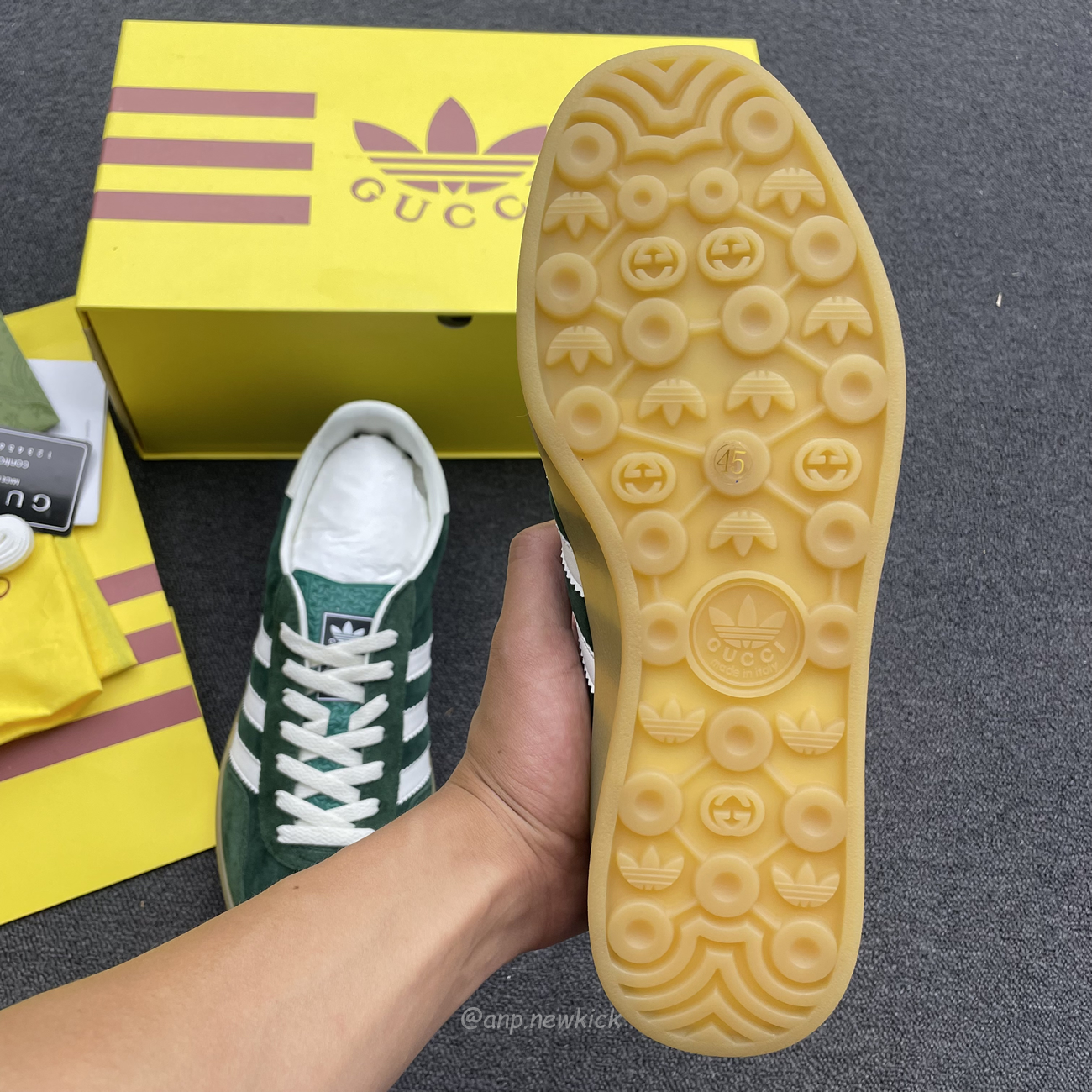 Adidas Gazelle Collegiate Green White Gum 707861utt109060 (4) - www.kitistry.com