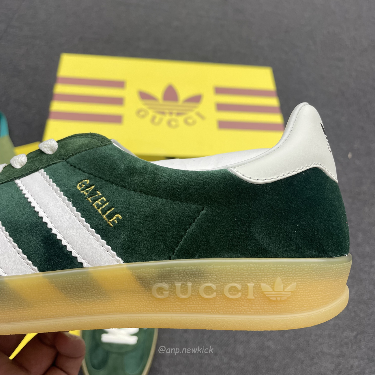 Adidas Gazelle Collegiate Green White Gum 707861utt109060 (5) - www.kitistry.com