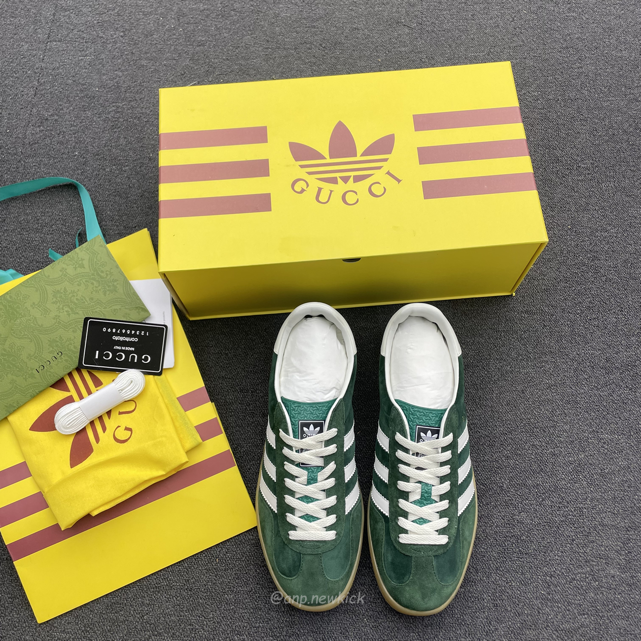Adidas Gazelle Collegiate Green White Gum 707861utt109060 (7) - www.kitistry.com