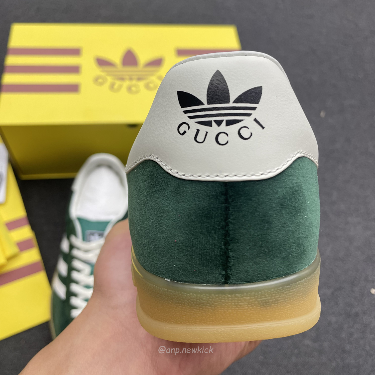 Adidas Gazelle Collegiate Green White Gum 707861utt109060 (8) - www.kitistry.com