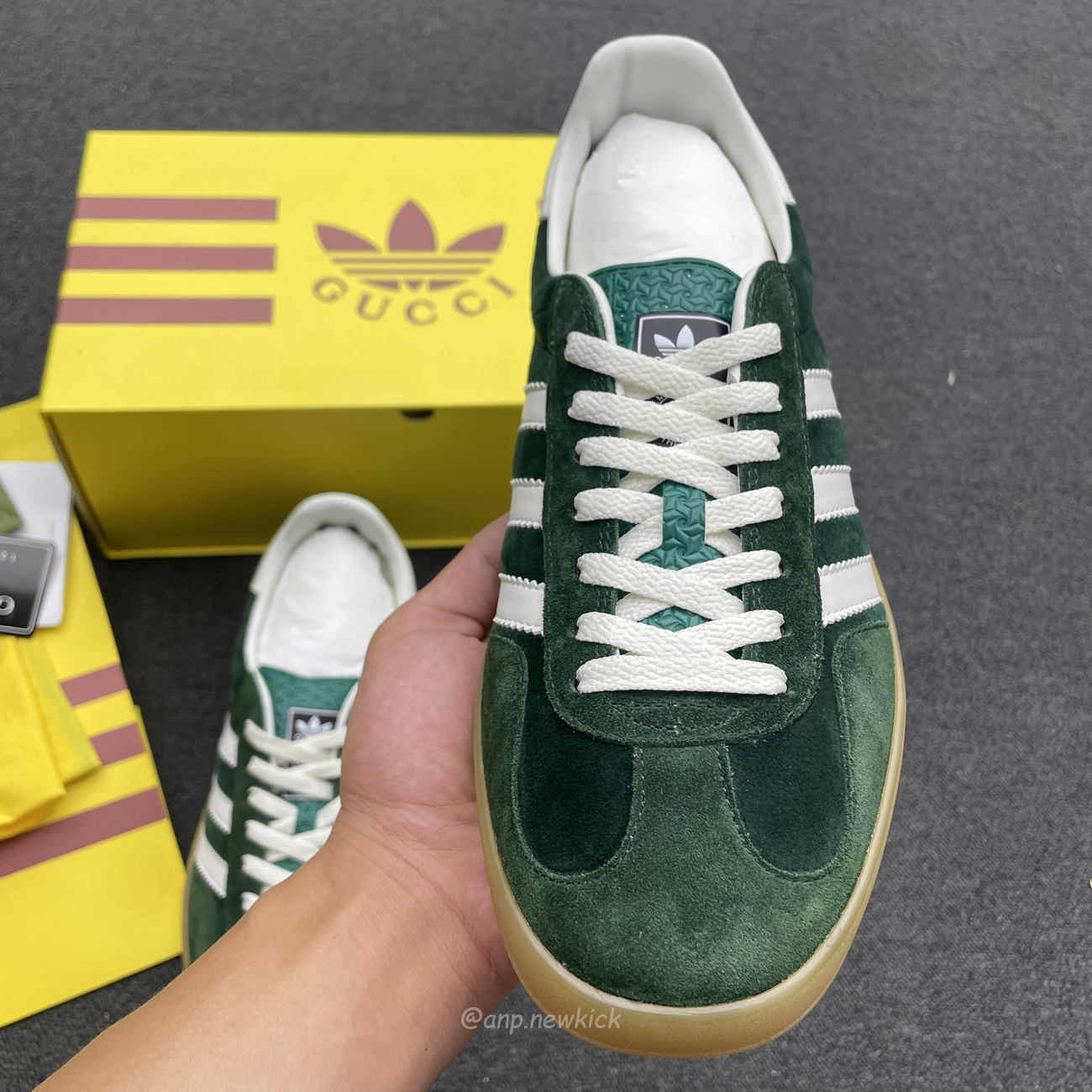 Adidas Gazelle Collegiate Green White Gum 707861utt109060 (9) - www.kitistry.com