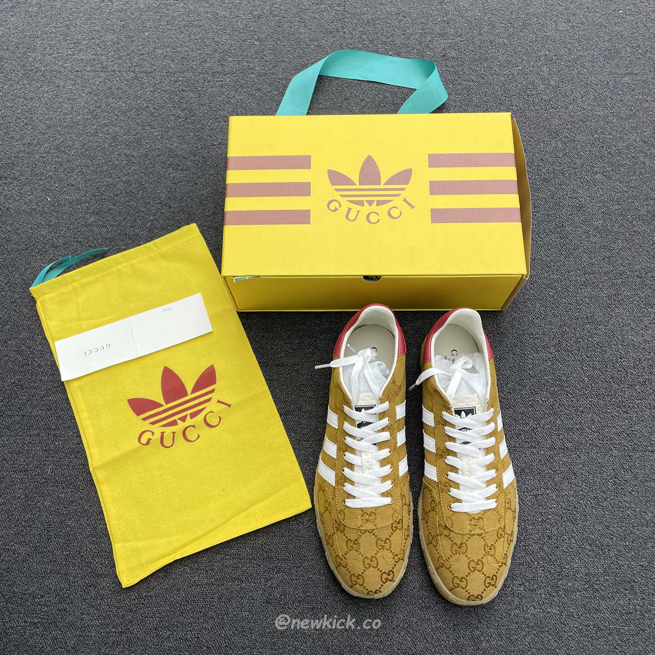 Adidas Gazelle Gucci Original Gg Beige Brown 707868 Uwv20 7162 (10) - www.kitistry.com