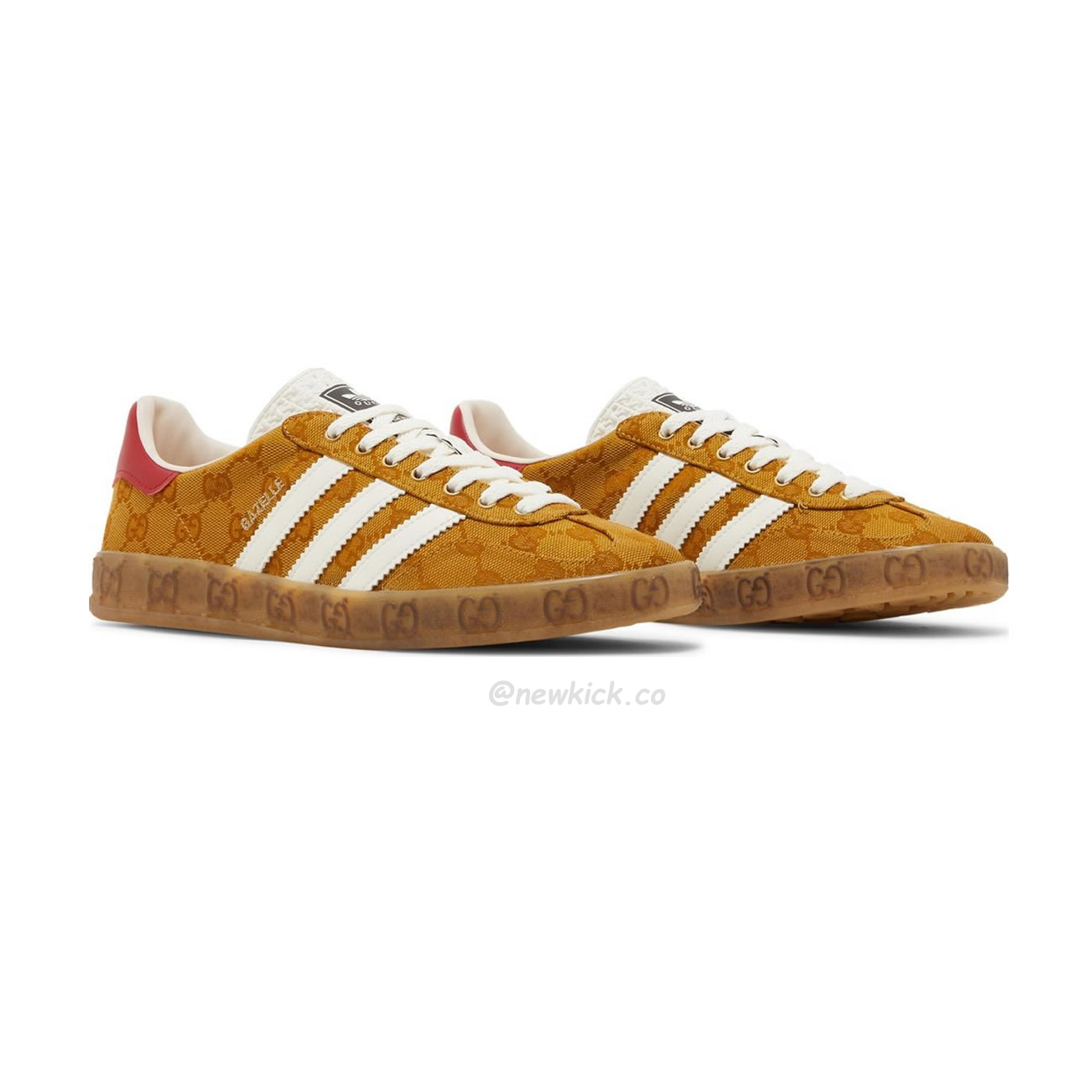 Adidas Gazelle Gucci Original Gg Beige Brown 707868 Uwv20 7162 (5) - www.kitistry.com