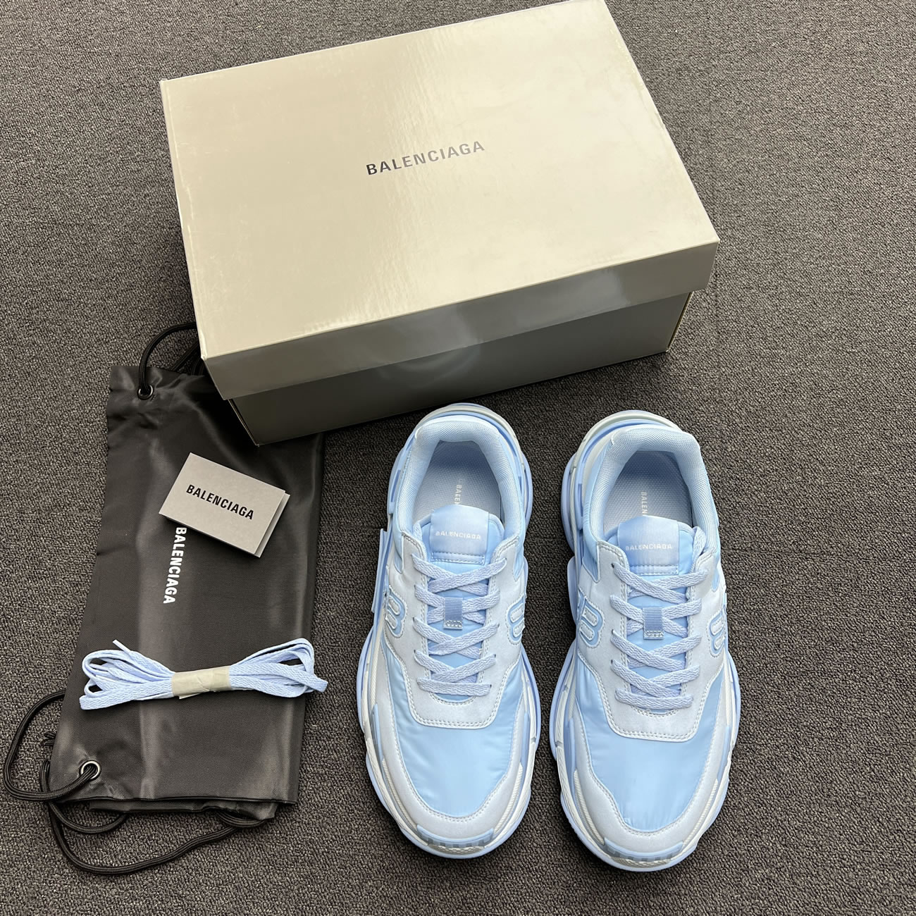 Balenciaga Triple S Nylon Black Bule 710157 W3cu1 1000 (15) - www.kitistry.com Balenciaga Triple S Nylon Black Bule 710157 W3cu1 1000 (15) - www.kitistry.com