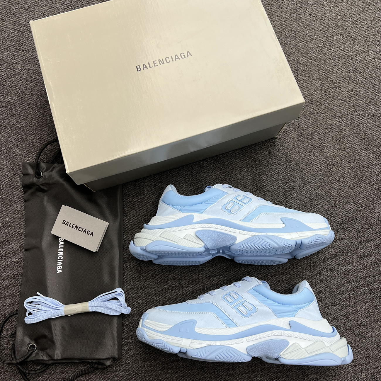 Balenciaga Triple S Nylon Black Bule 710157 W3cu1 1000 (8) - www.kitistry.com Balenciaga Triple S Nylon Black Bule 710157 W3cu1 1000 (8) - www.kitistry.com