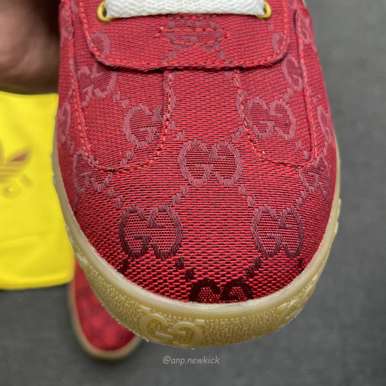 Adidas X Gucci Gazelle Original Gg Red 737967 Faaw3 6451 (9) - www.kitistry.com