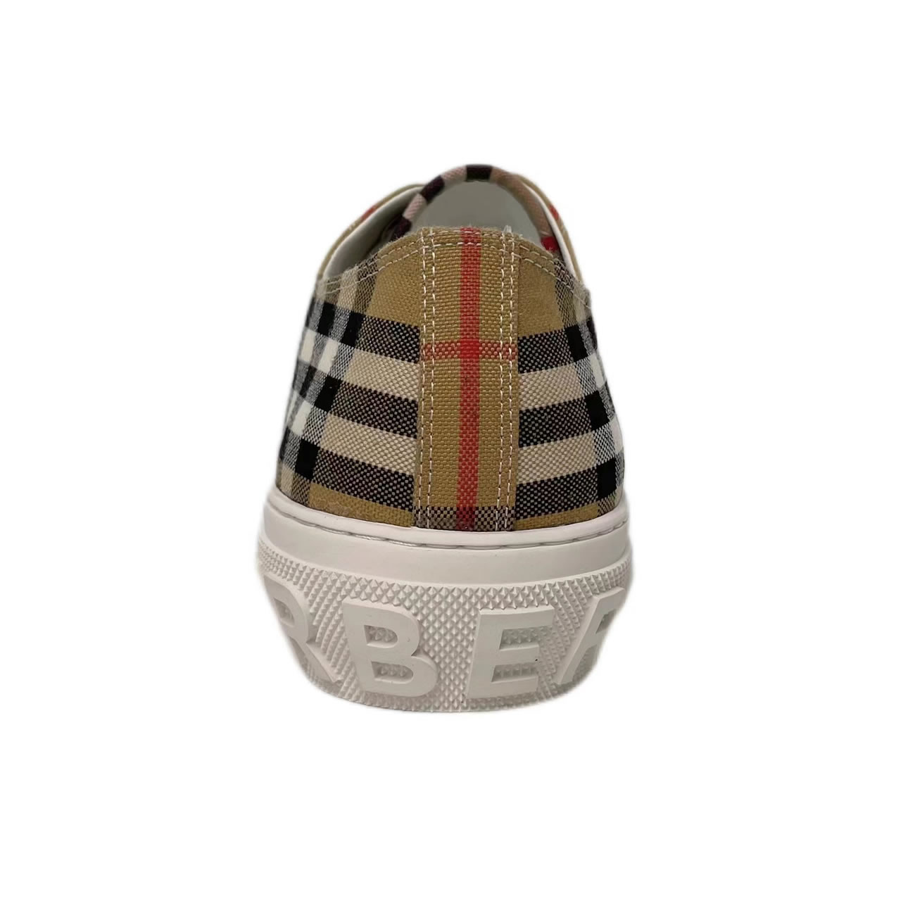 Burberry Vintage Check Cotton Sneakers Archive Beige White W 80505061 (3) - www.kitistry.com Burberry Vintage Check Cotton Sneakers Archive Beige White W 80505061 (3) - www.kitistry.com