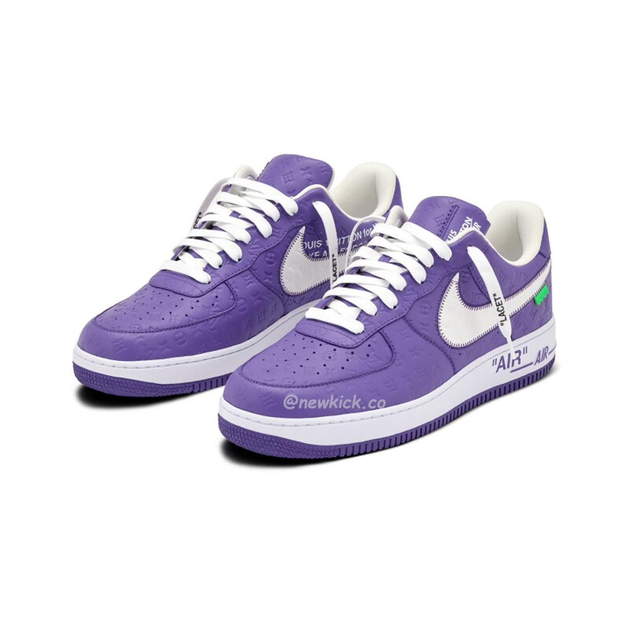 Lv X Nike Air Force 1 Low Purple (11) - www.kitistry.com