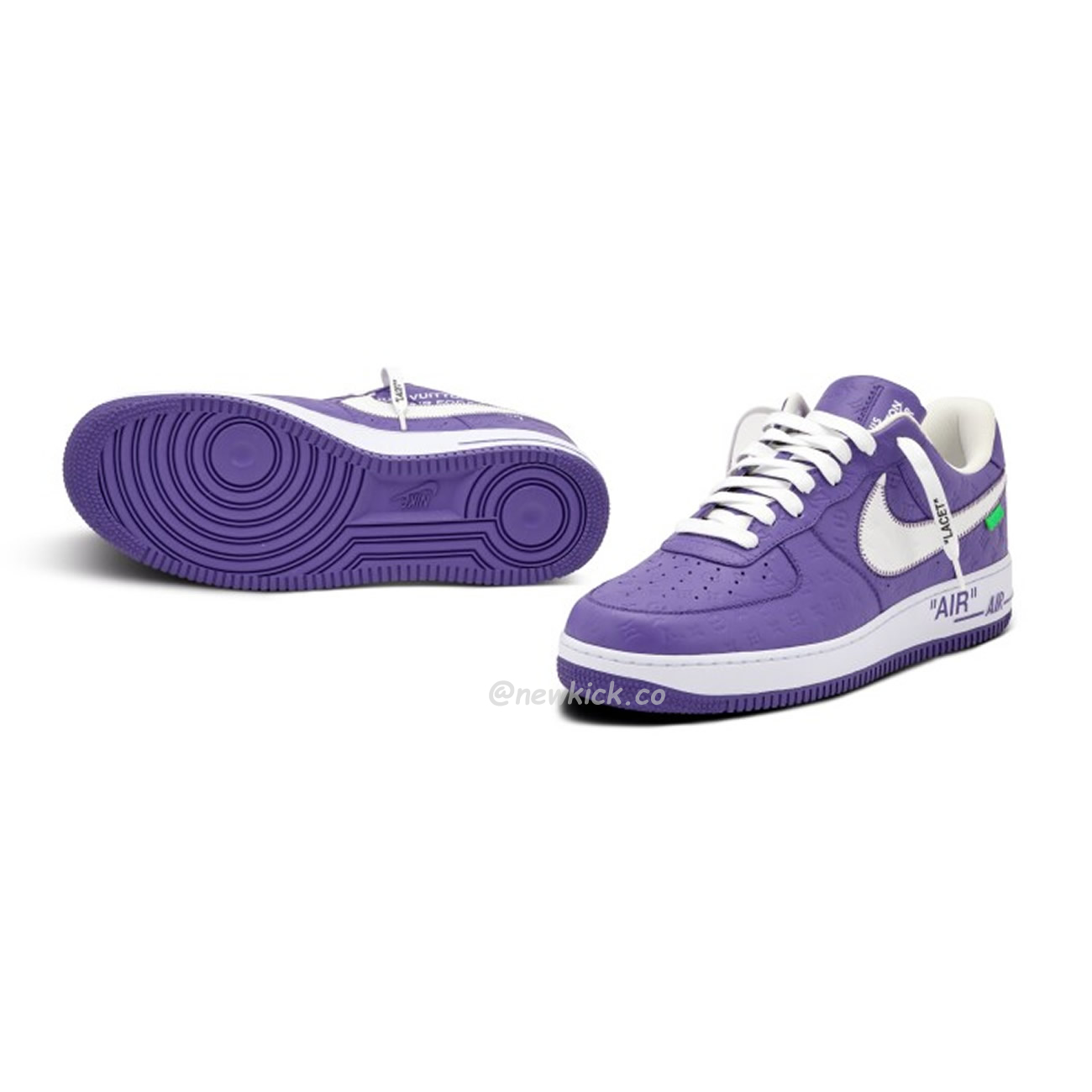 Lv X Nike Air Force 1 Low Purple (12) - www.kitistry.com
