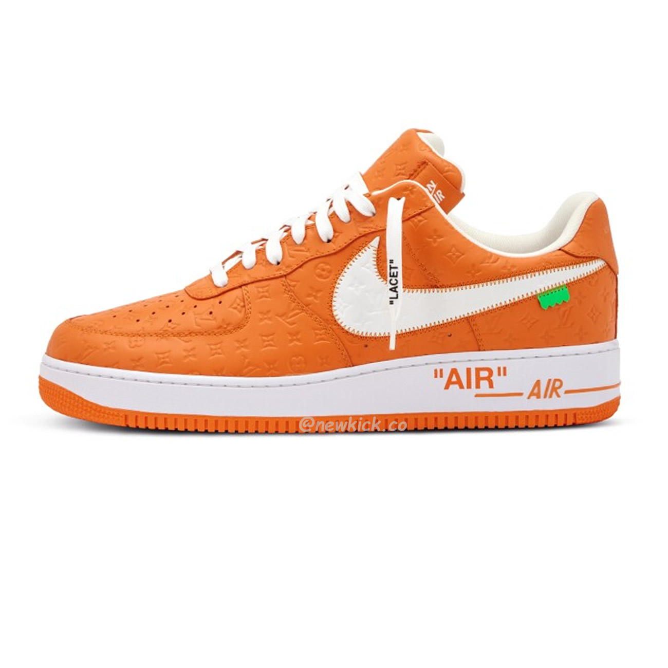 Lv X Nike Air Force 1 Low Orange (1) - www.kitistry.com