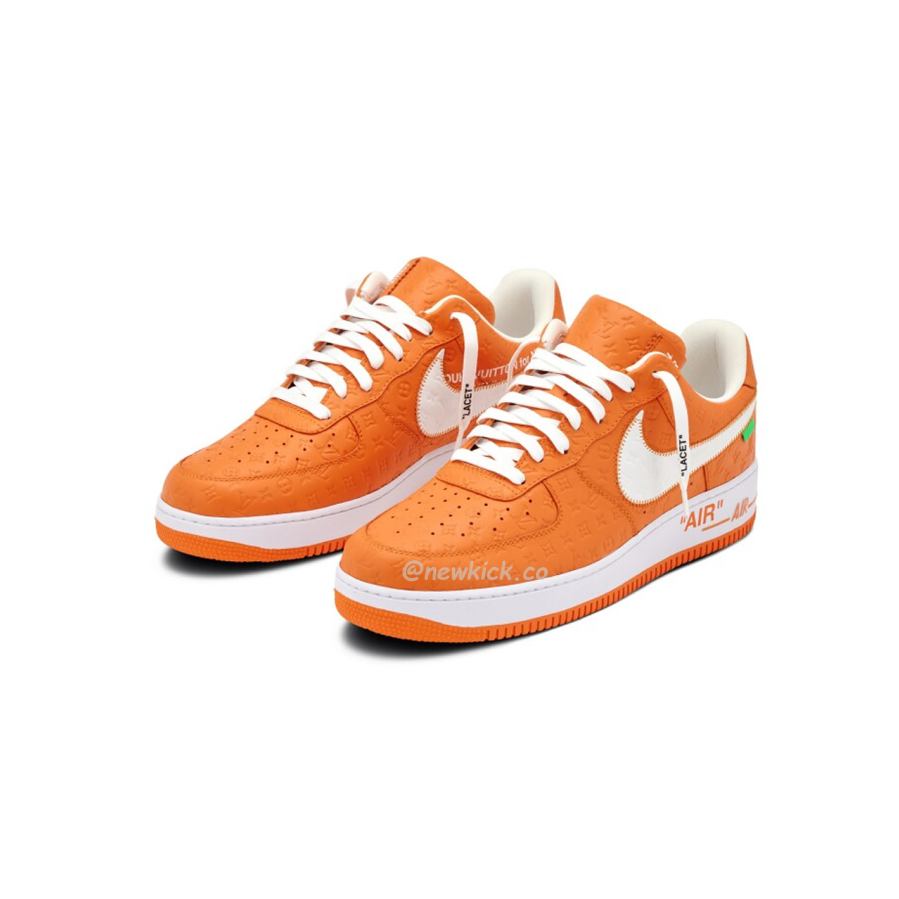Lv X Nike Air Force 1 Low Orange (11) - www.kitistry.com