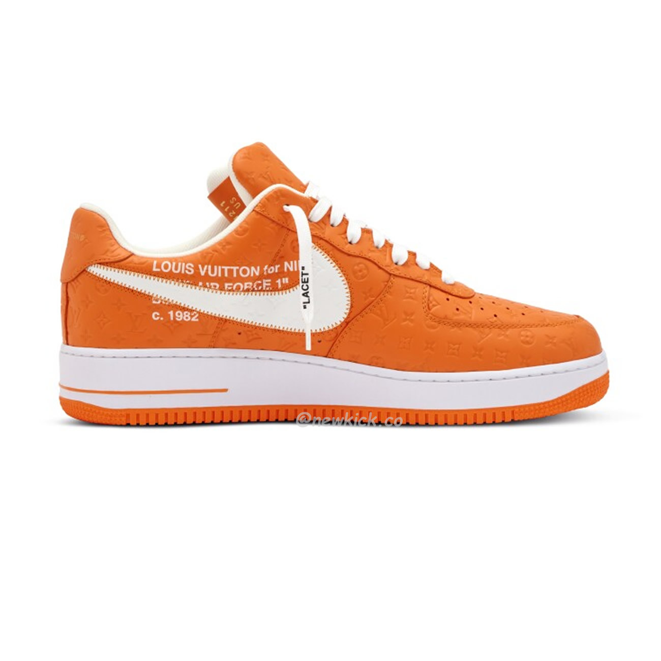 Lv X Nike Air Force 1 Low Orange (14) - www.kitistry.com