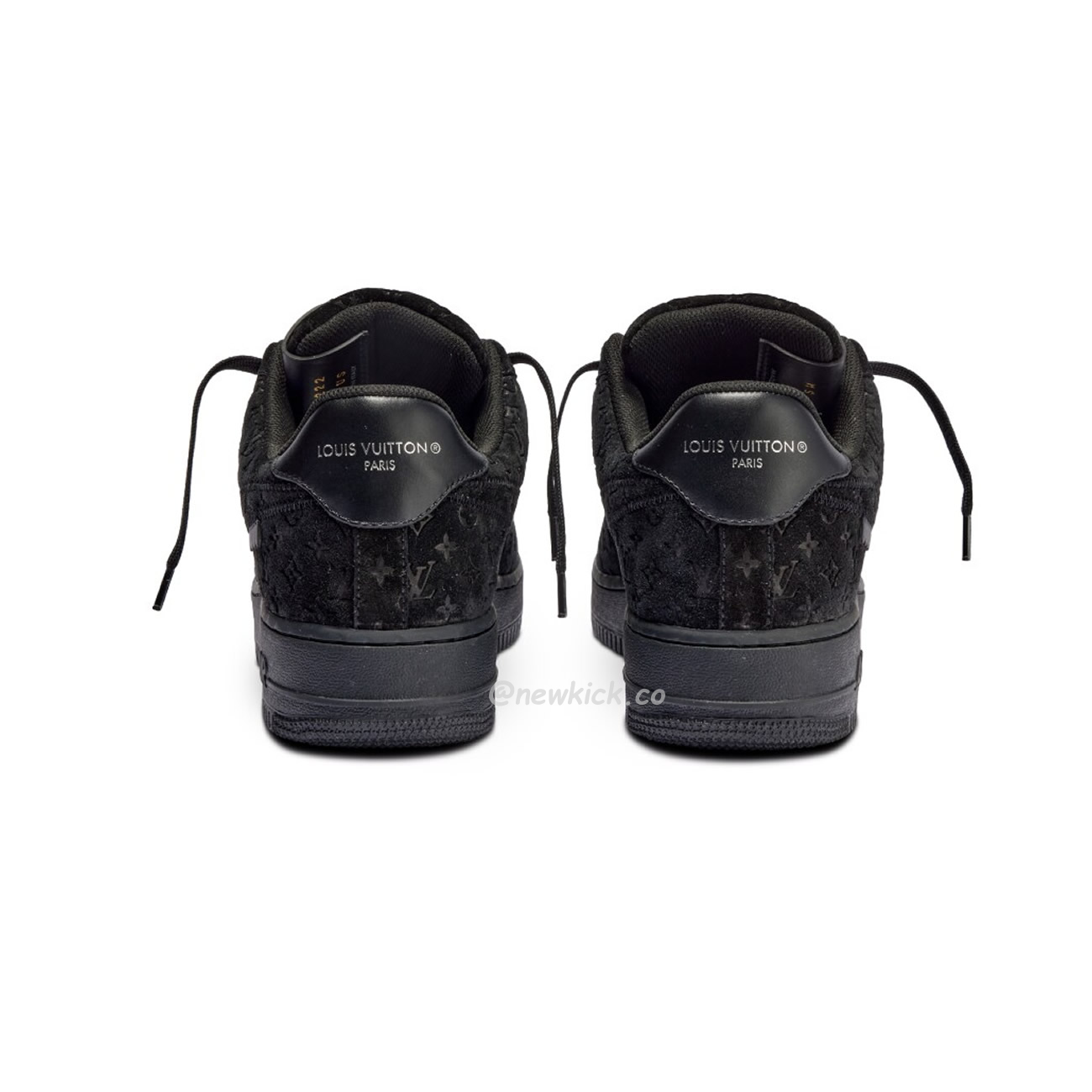 Louis Vuitton Nike Air Force 1 Low By Virgil Abloh Black (5) - www.kitistry.com