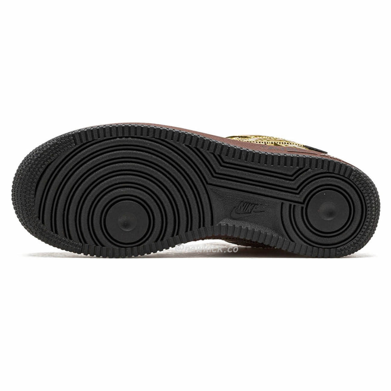Louis Vuitton Nike Air Force 1 Low By Virgil Abloh Metallic Gold (6) - www.kitistry.com