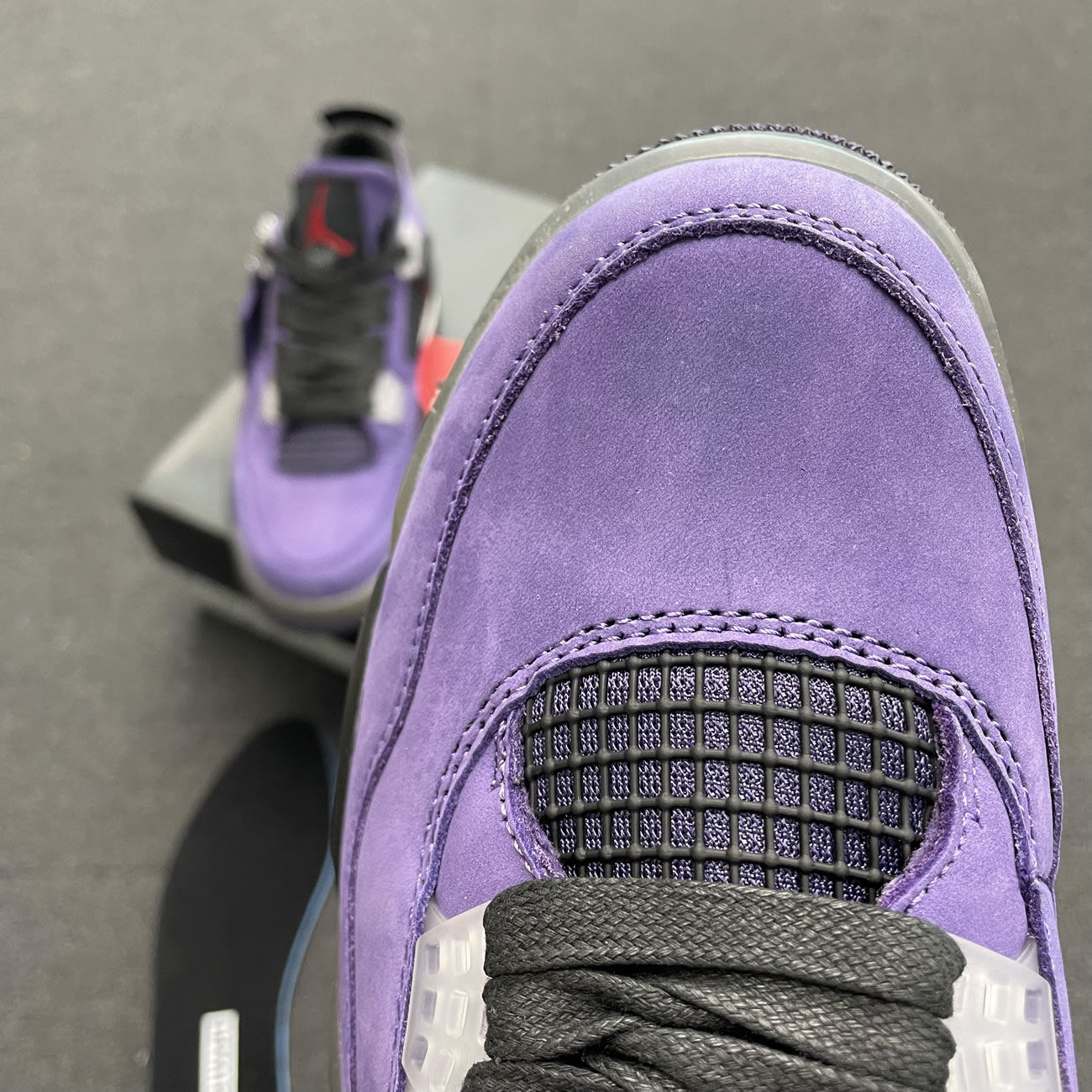 Travis Scott X Air Jordan 4 Retro Purple Aj4 766302 (5) - www.kitistry.com Travis Scott X Air Jordan 4 Retro Purple Aj4 766302 (5) - www.kitistry.com