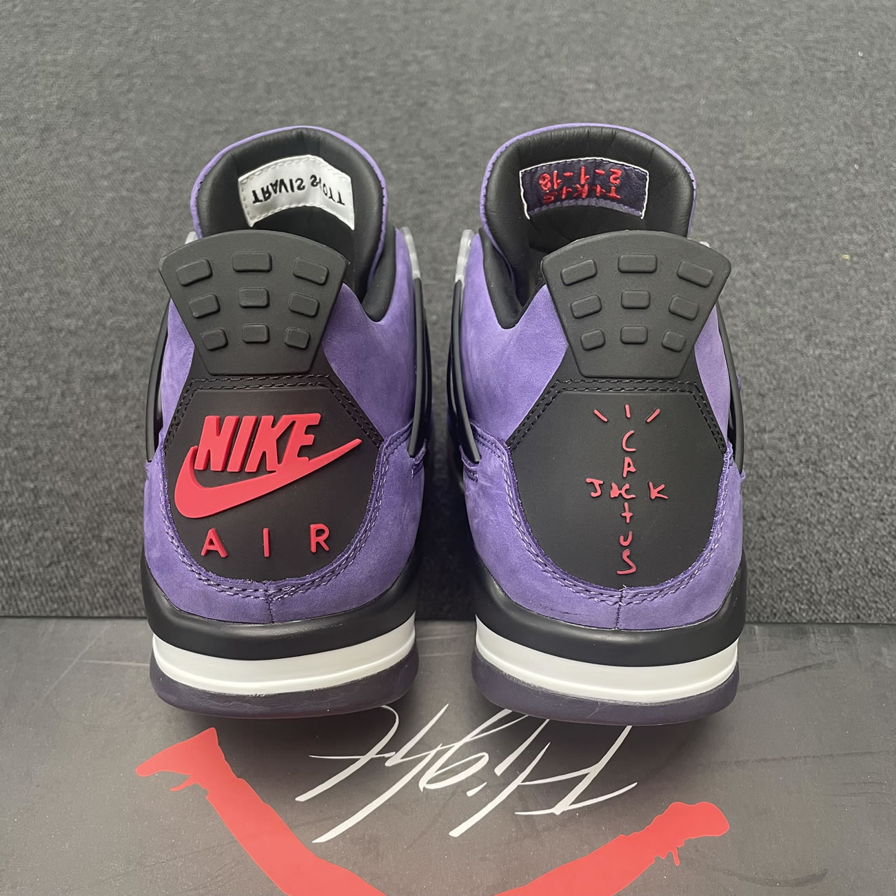 Travis Scott X Air Jordan 4 Retro Purple Aj4 766302 (6) - www.kitistry.com Travis Scott X Air Jordan 4 Retro Purple Aj4 766302 (6) - www.kitistry.com