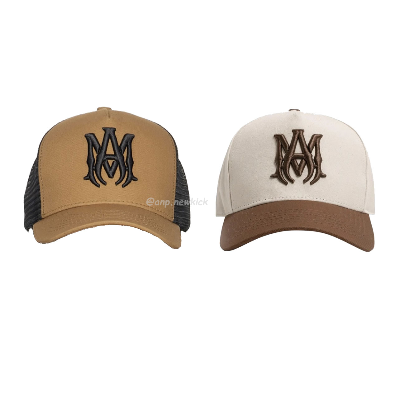 Amiri Two Tone Full Canvas Ma Hat Brown Black (1) - www.kitistry.com Amiri Two Tone Full Canvas Ma Hat Brown Black (1) - www.kitistry.com