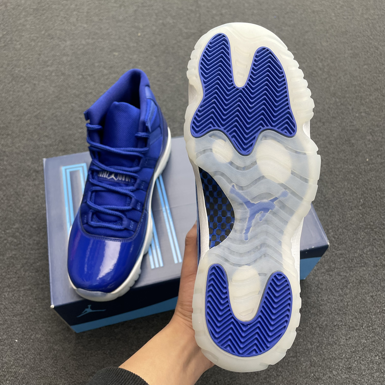 Air Jordan 11 Retro Midnight Navy White At7802 115 (8) - www.kitistry.com