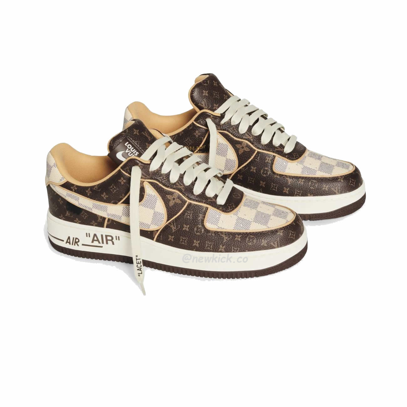 Nike Air Force 1 Low Louis Vuitton Monogram Brown Damier Azur (6) - www.kitistry.com Nike Air Force 1 Low Louis Vuitton Monogram Brown Damier Azur (6) - www.kitistry.com