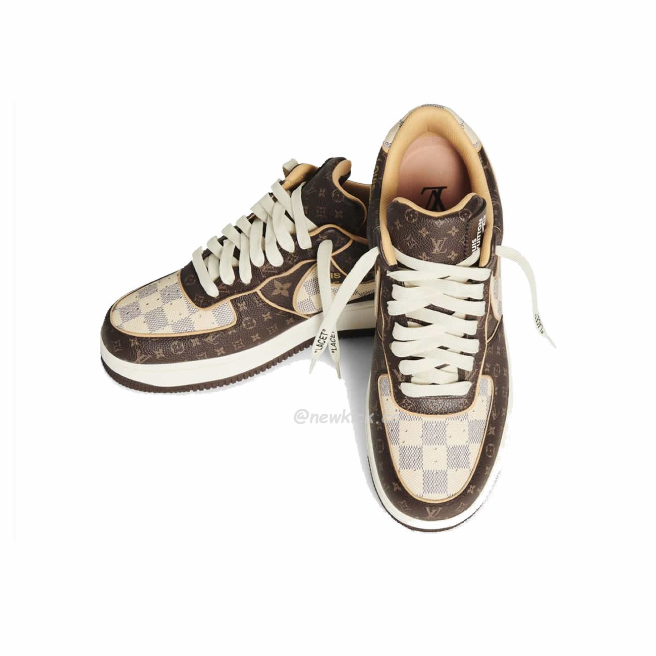 Nike Air Force 1 Low Louis Vuitton Monogram Brown Damier Azur (7) - www.kitistry.com Nike Air Force 1 Low Louis Vuitton Monogram Brown Damier Azur (7) - www.kitistry.com