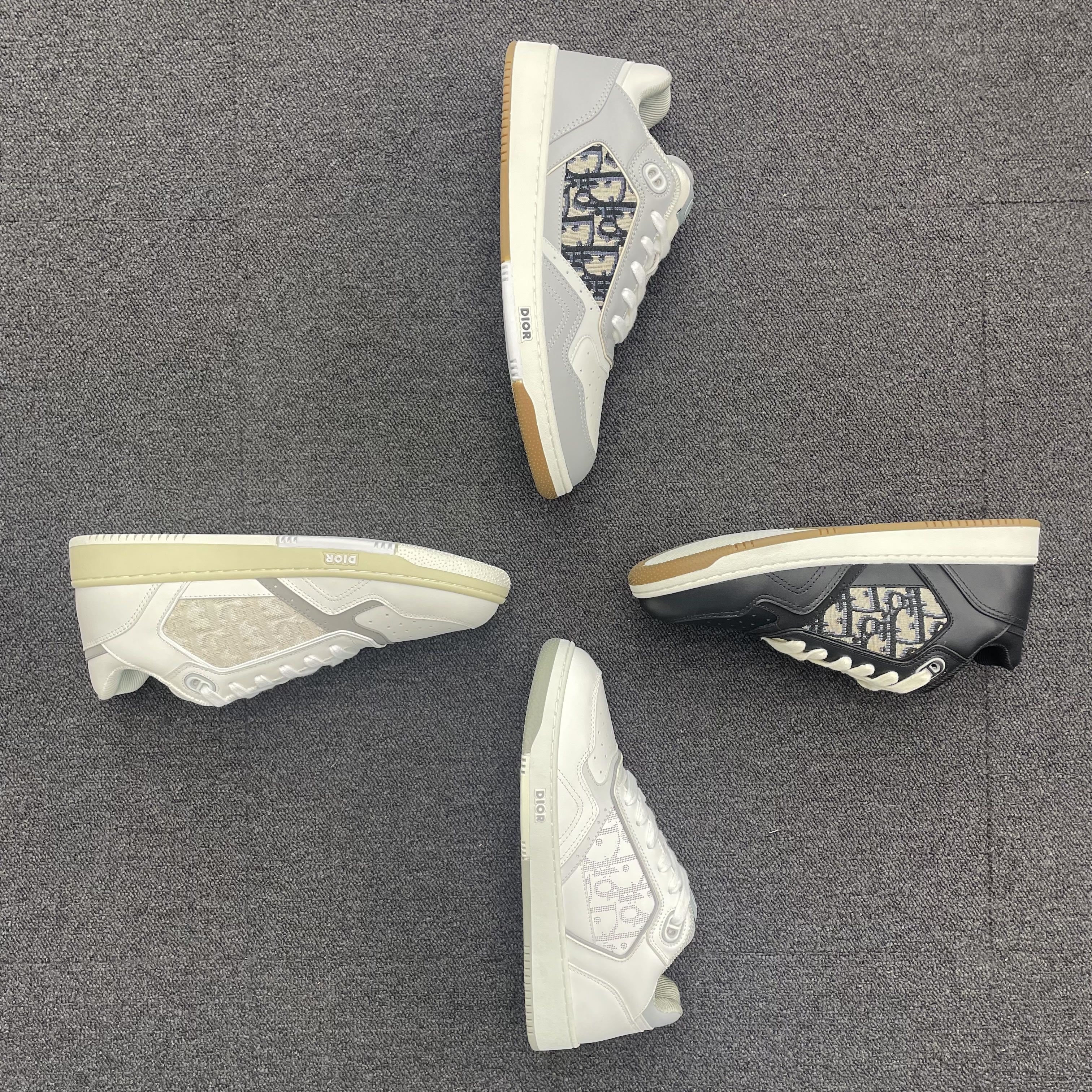Dior B27 Low Gray White Beige Black 3sn272zir H165 H173 H965 H068 (1) - www.kitistry.com