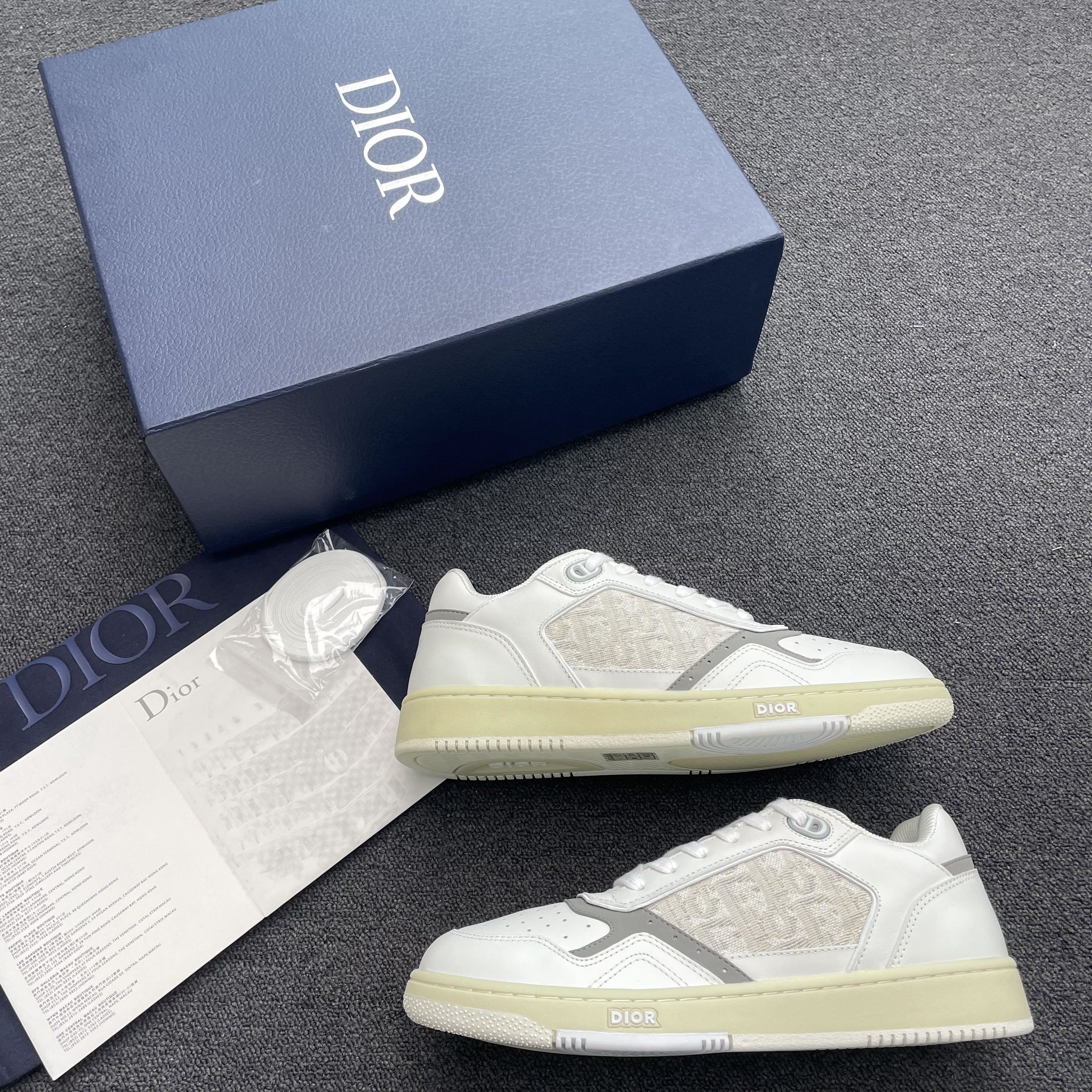 Dior B27 Low Gray White Beige Black 3sn272zir H165 H173 H965 H068 (14) - www.kitistry.com