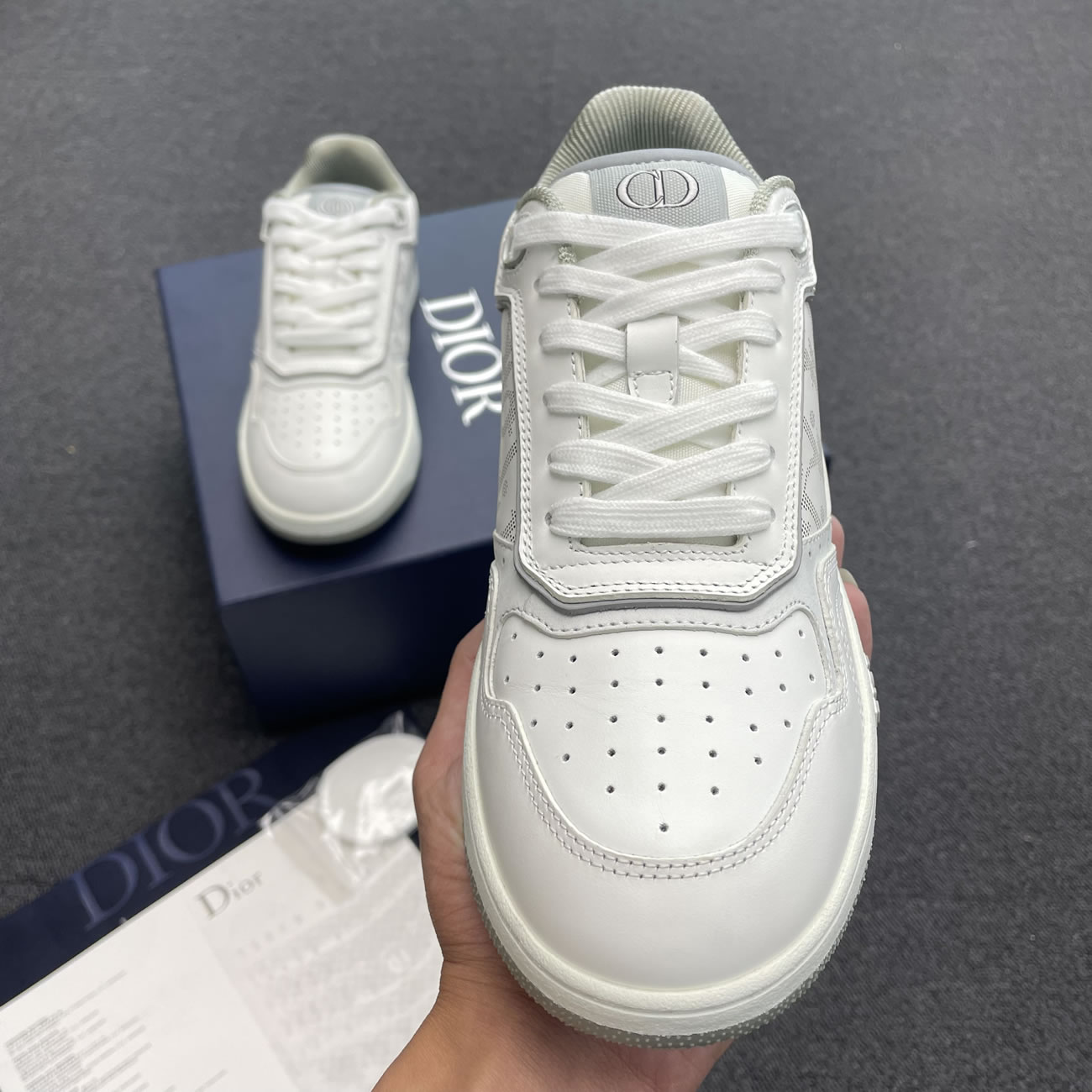 Dior B27 Low Gray White Beige Black 3sn272zir H165 H173 H965 H068 (22) - www.kitistry.com