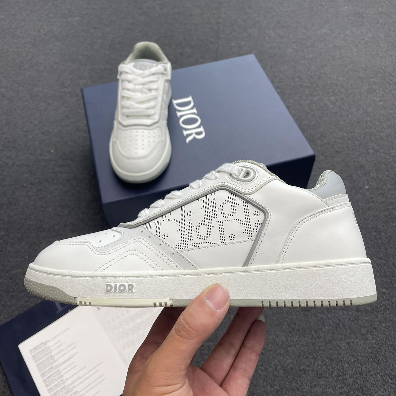 Dior B27 Low Gray White Beige Black 3sn272zir H165 H173 H965 H068 (23) - www.kitistry.com